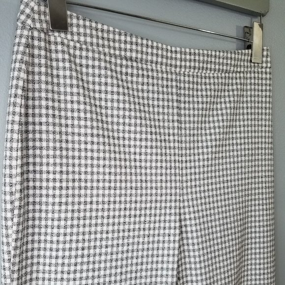 Wilfred Kick Flare Gingham Pants Size 8 - Picture 4 of 13